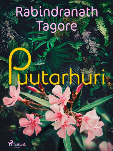 Portada del libro «Puutarhuri», de Rabindranath Tagore