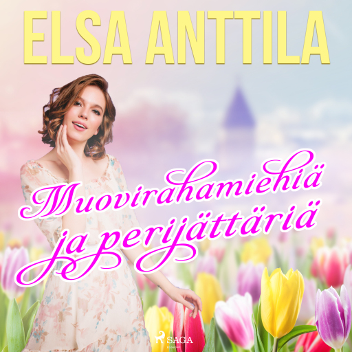 Portada del audiolibro «Muovirahamiehiä ja perijättäriä», de Elsa Anttila