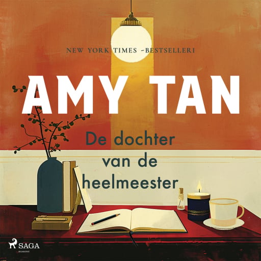Portada del audiolibro «De dochter van de heelmeester», de Amy Tan