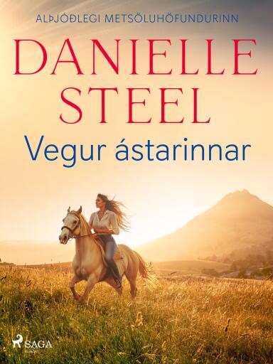 Portada del libro «Vegur ástarinnar», de Danielle Steel