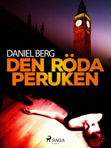 Portada del libro «Den röda peruken», de Daniel Berg