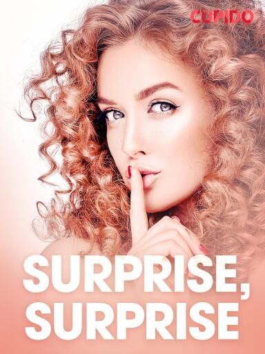 Portada del libro «Surprise, surprise – erotiske noveller», de Cupido