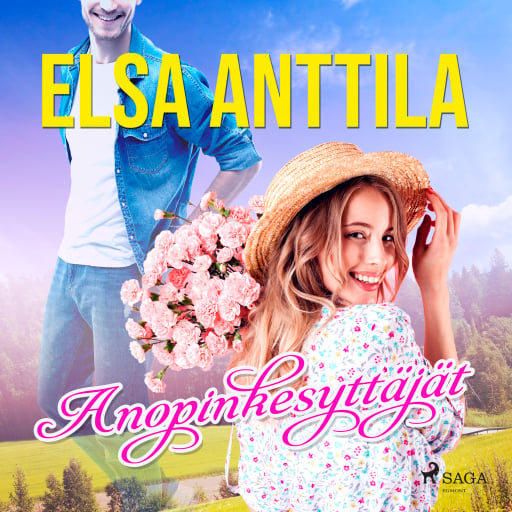 Portada del audiolibro «Anopinkesyttäjät», de Elsa Anttila