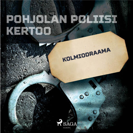 Portada del audiolibro «Kolmiodraama», de Eri tekijöitä