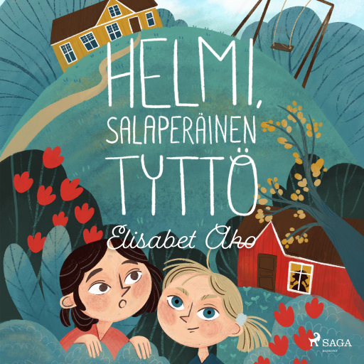 Portada del audiolibro «Helmi, salaperäinen tyttö», de Elisabet Aho