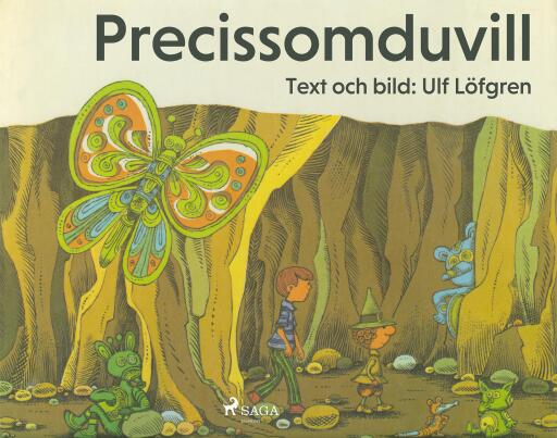 Portada del libro «Precissomduvill», de Ulf Löfgren