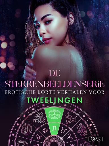 Portada del libro «De Sterrenbeeldenserie: erotische korte verhalen voor Tweelingen», de Alexandra Södergran, Olrik