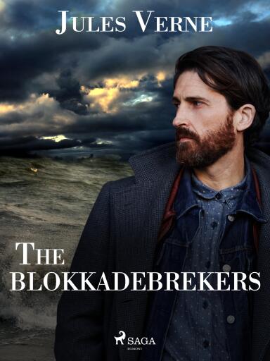 Portada del libro «De blokkadebrekers», de Jules Verne