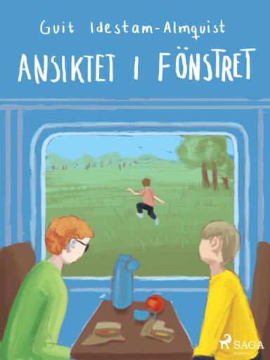 Portada del libro «Ansiktet i fönstret», de Guit Idestam-Almquist