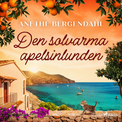 Portada del audiolibro «Den solvarma apelsinlunden», de Anethe Bergendahl