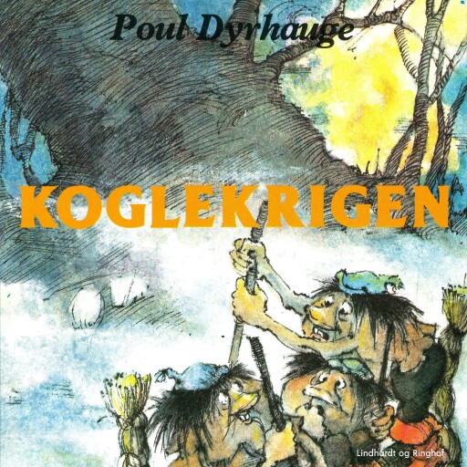 Portada del audiolibro «Koglekrigen», de Poul Dyrhauge