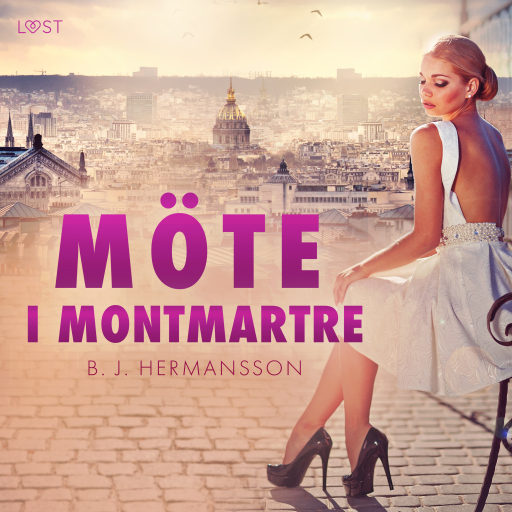 Portada del audiolibro «Möte i Montmartre - erotisk novell», de B. J. Hermansson