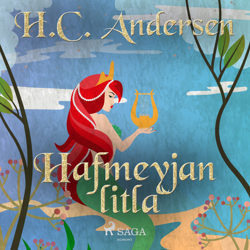 Portada del audiolibro «Hafmeyjan litla», de H. C. Andersen