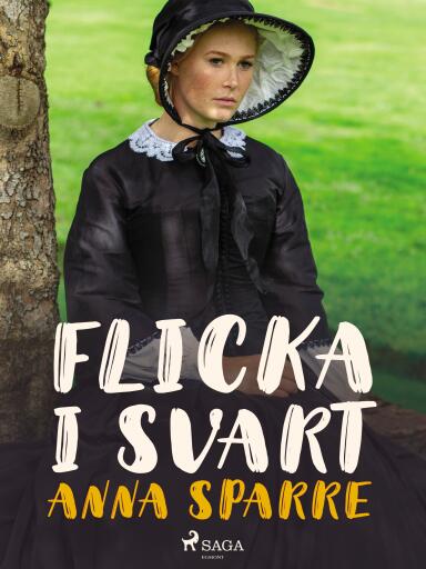 Portada del libro «Flicka i svart», de Anna Sparre