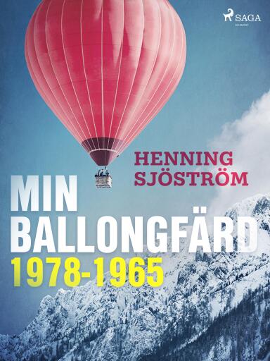 Portada del libro «Min ballongfärd 1978-1965», de Henning Sjöström