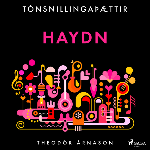 Portada del audiolibro «Tónsnillingaþættir: Haydn», de Theódór Árnason