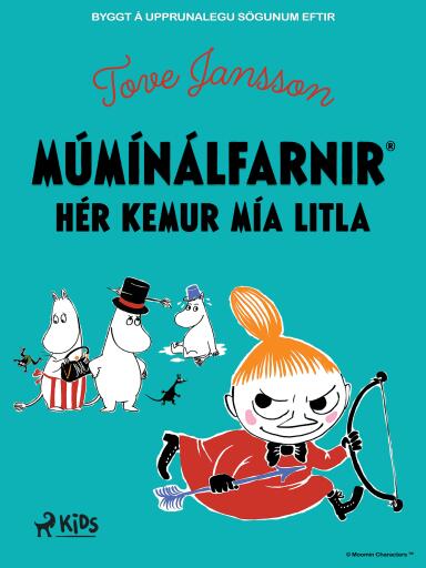 Portada del libro «Hér kemur Mía litla», de Tove Jansson
