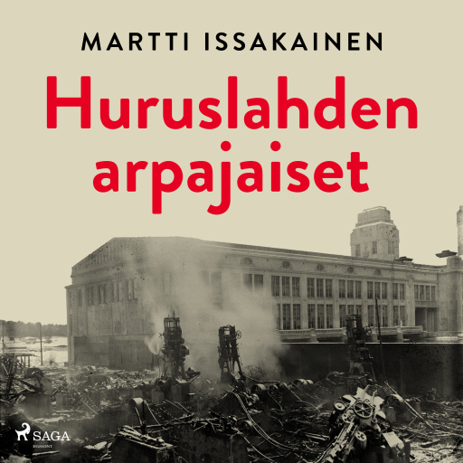 Portada del audiolibro «Huruslahden arpajaiset»
