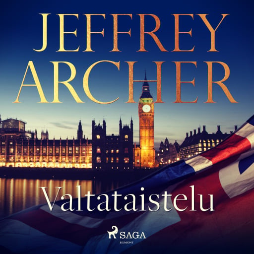 Portada del audiolibro «Valtataistelu», de Jeffrey Archer