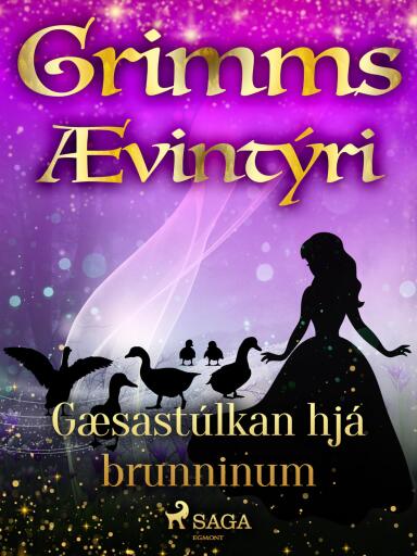 Portada del libro «Gæsastúlkan hjá brunninum», de Grimmsbræður