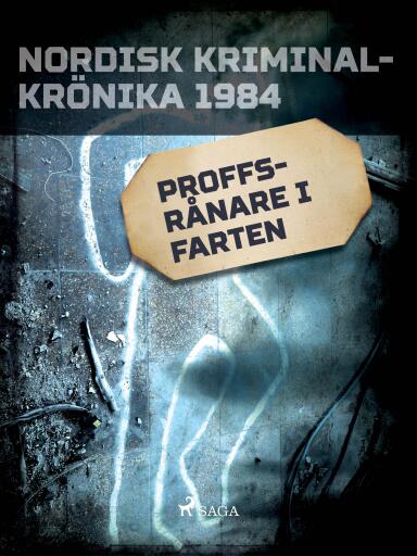 Portada del libro «Proffsrånare i farten», de Diverse