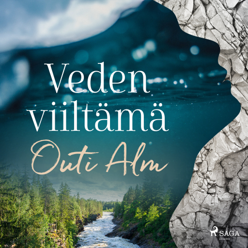 Portada del audiolibro «Veden viiltämä», de Outi Alm