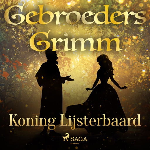 Portada del audiolibro «Koning Lijsterbaard», de De gebroeders Grimm