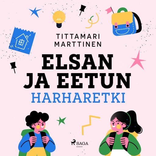 Portada del audiolibro «Elsan ja Eetun harharetki», de Tittamari Marttinen