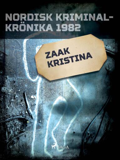 Portada del libro «Zaak Kristina», de Diverse