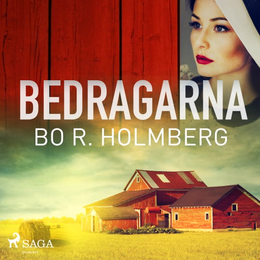 Portada del audiolibro «Bedragarna», de Bo R. Holmberg