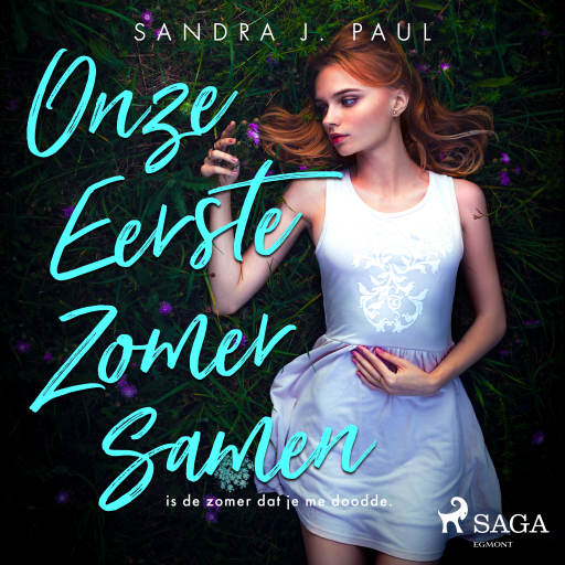 Portada del audiolibro «Onze eerste zomer samen», de Sandra J. Paul