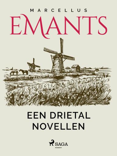 Portada del libro «Een drietal novellen», de Marcellus Emants