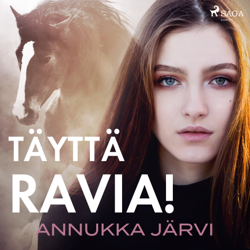 Portada del audiolibro «Täyttä ravia!», de Annukka Järvi