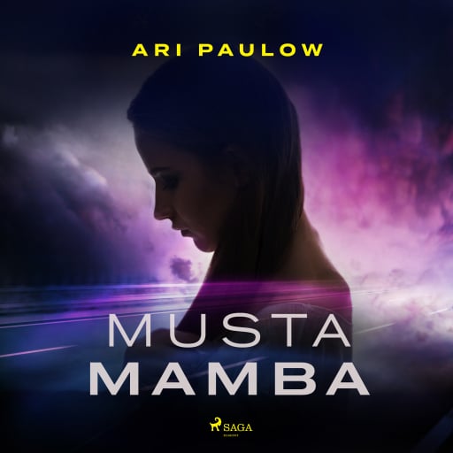 Portada del audiolibro «Musta mamba», de Ari Paulow