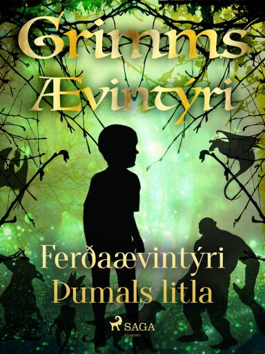 Portada del libro «Ferðaævintýri Þumals litla», de Grimmsbræður