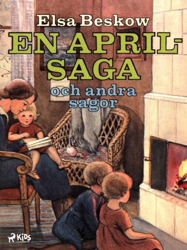 Portada del libro «En aprilsaga och andra sagor», de Elsa Beskow