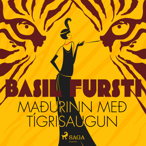 Portada del audiolibro «Basil fursti: Maðurinn með tígrisaugun», de Óþekktur
