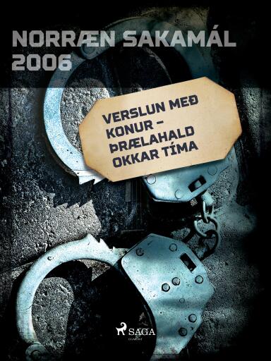 Portada del libro «Verslun með konur – þrælahald okkar tíma», de Forfattere Diverse