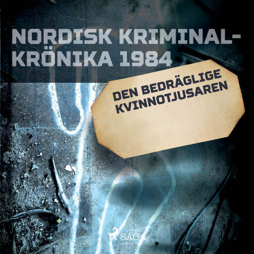 Portada del audiolibro «Den bedräglige kvinnotjusaren», de Diverse