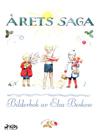 Portada del libro «Årets saga», de Elsa Beskow