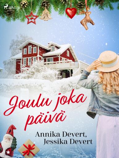 Portada del libro «Joulu joka päivä», de Jessika Devert, Annika Devert