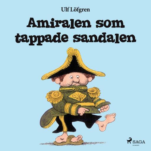 Portada del libro «Amiralen som tappade sandalen», de Ulf Löfgren