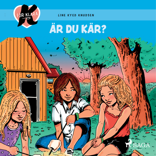 Portada del audiolibro «K för Klara 19 - Är du kär?», de Line Kyed Knudsen