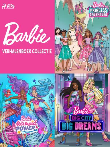 Portada del libro «Barbie - Verhalenboek», de Mattel
