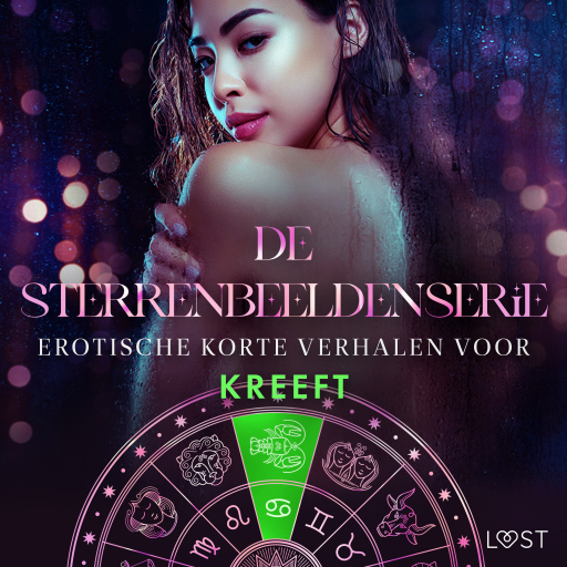 Portada del audiolibro «De Sterrenbeeldenserie: erotische korte verhalen voor Kreeft», de Camille Bech, Lisa Vild