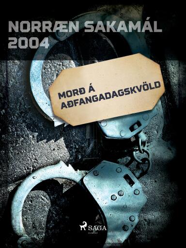 Portada del libro «Morð á aðfangadagskvöld», de Forfattere Diverse