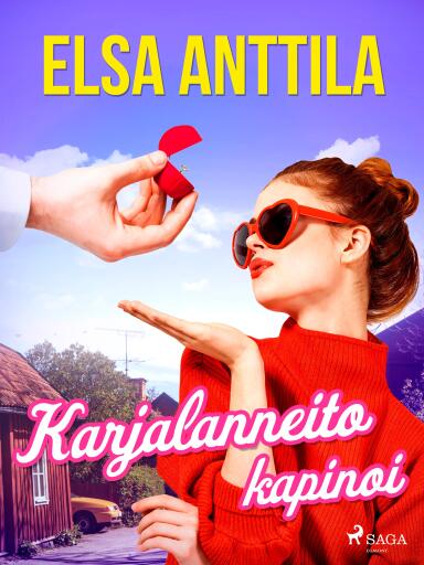Portada del libro «Karjalanneito kapinoi», de Elsa Anttila