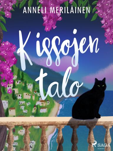 Portada del libro «Kissojen talo», de Anneli Meriläinen