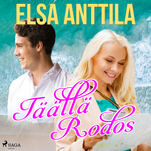 Portada del audiolibro «Täällä Rodos», de Elsa Anttila