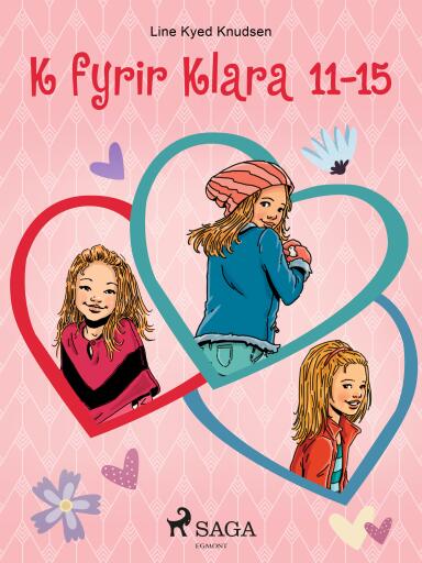 Portada del libro «K fyrir Klara 11-15», de Line Kyed Knudsen